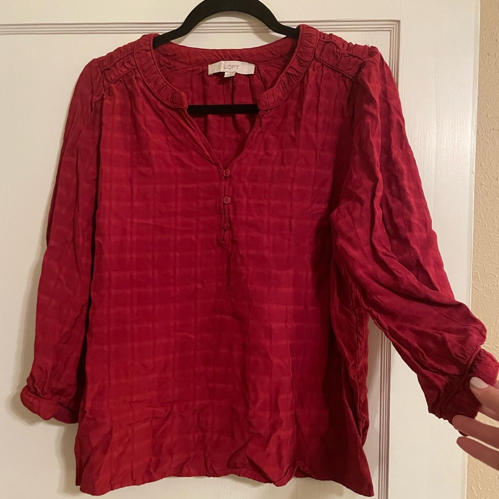 The Loft Longsleeve Blouse